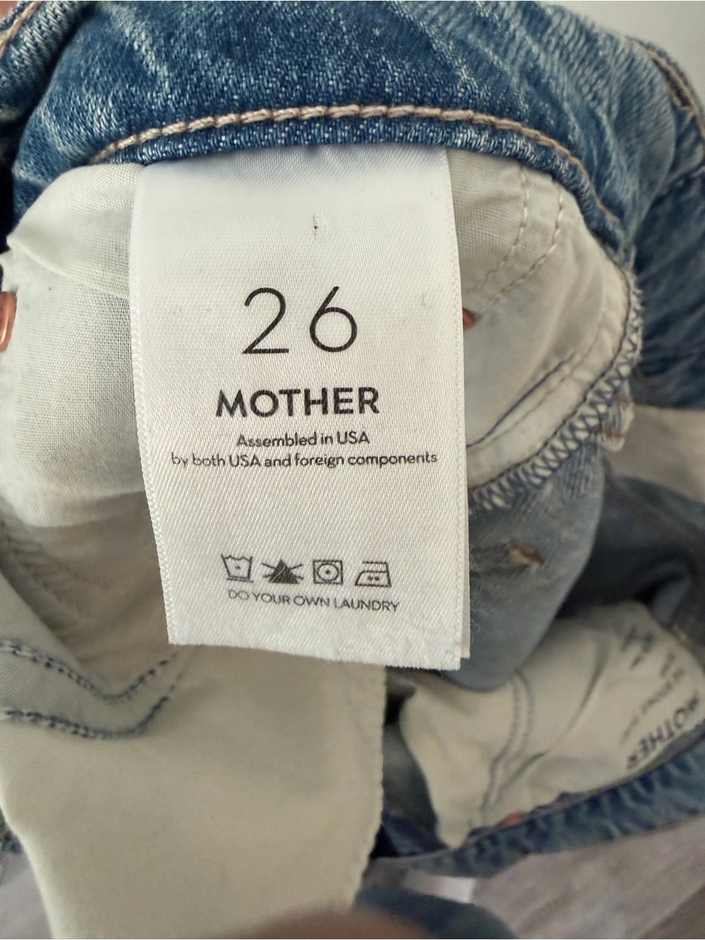 MOTHER Bookie Twist Bootcut Jeans NWT - Picture 6 of 8